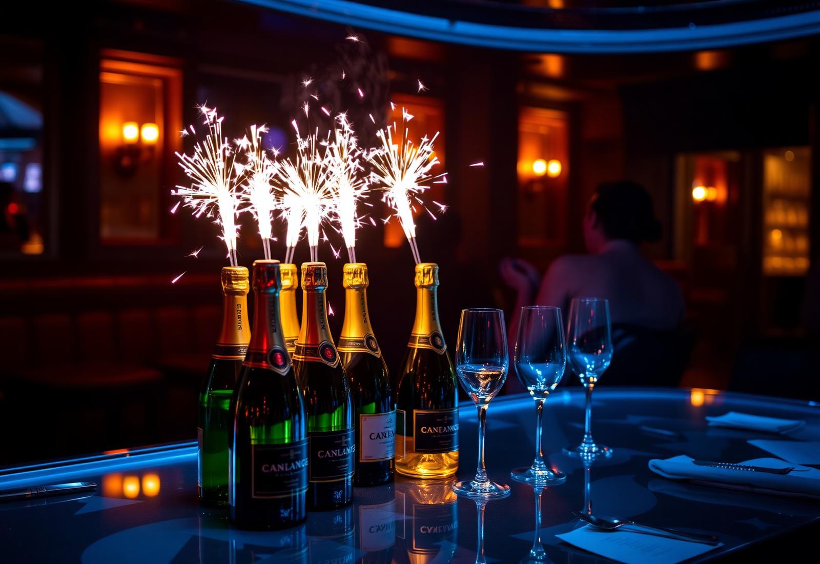 Cannes luxury nightlife champagne service
